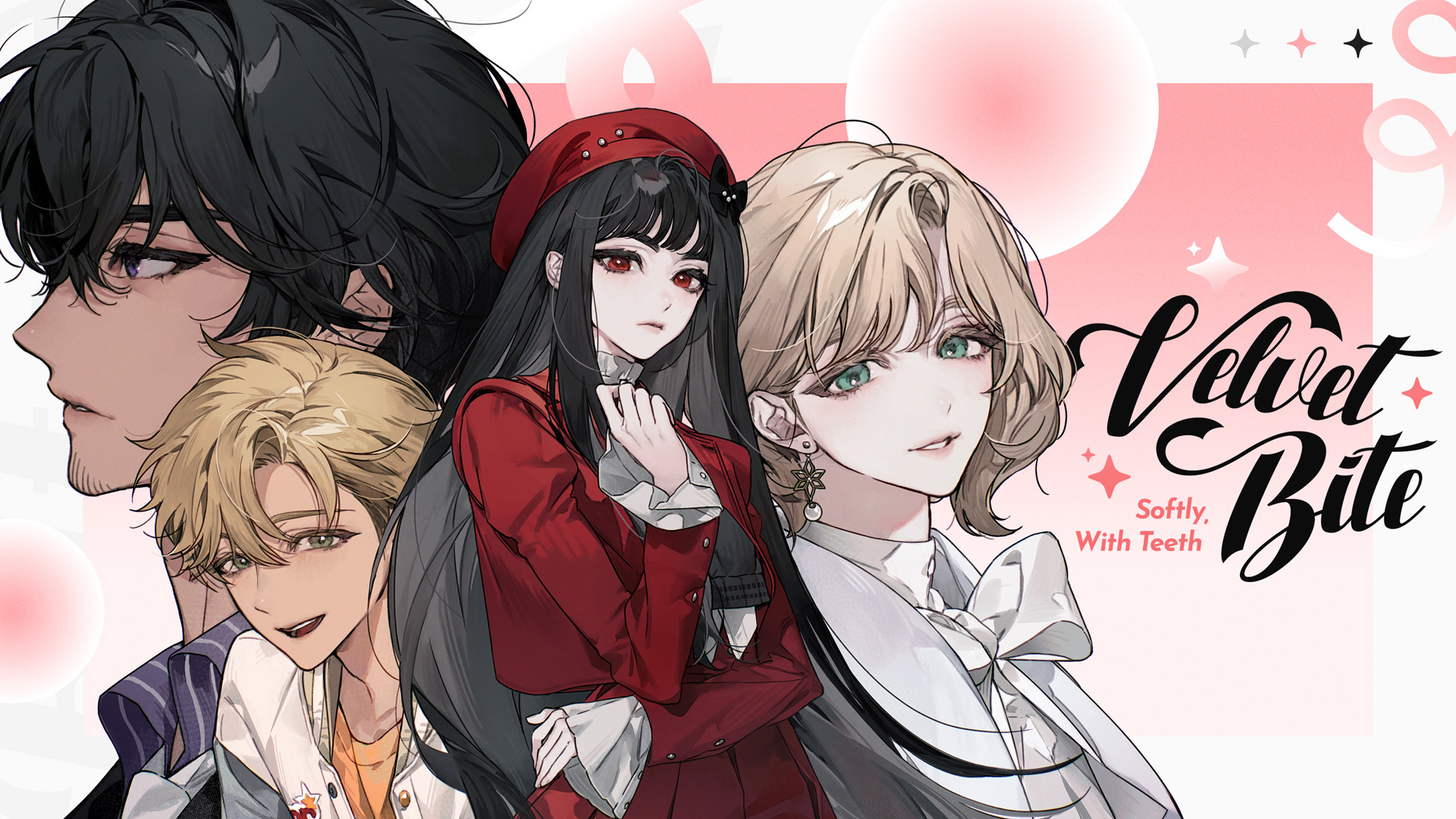Velvet Bite: Softly, with Teeth - Play Online Free (Vampire Romance Visual Novel) dating sim games game online